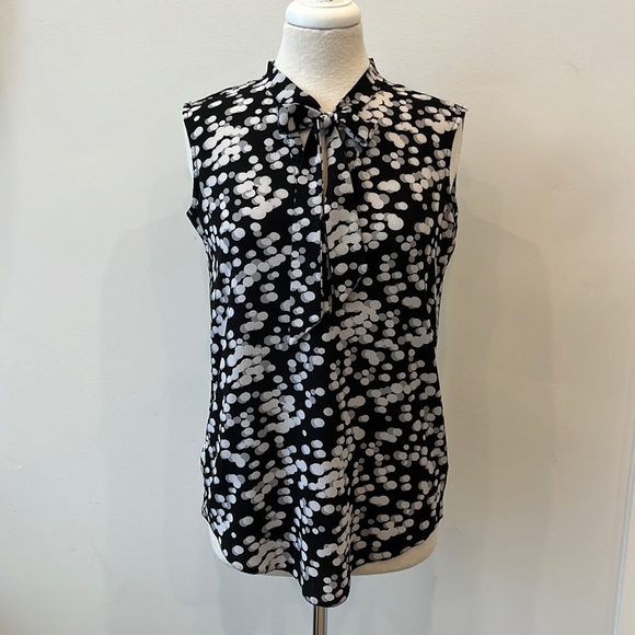 Mandee Black/White/Gray Tank Top - Small - Picture 1 of 10